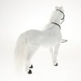 thumbnail image 4 of Simulation Faux Horse Model Figures Animal Model Action Figure Statue Collections Home Office Decor - White, 4 of 4