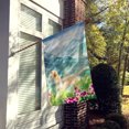 thumbnail image 2 of Carolines Treasures CK1973CHF Mountian Fleurs Jaune Drapeau Labrador Toile Maison Taille, 2 of 4