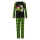 thumbnail image 3 of Pijamas navideños a juego Grinch - TKing Fashion 2024 Nuevos conjuntos de pijamas navideños familiares a juego Grinch, pijamas navideños navideños para parejas, adultos y niños, Mujer XXL, 3 of 4