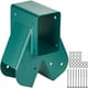 thumbnail image 1 of VEVOR Soportes de columpio medio con marco en A, juego de columpios de acero al carbono resistente con accesorios de montaje, juego de columpios de bricolaje para 2 patas (4x4) y 1 viga (4x6), verde, 1 of 9