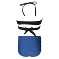 thumbnail image 4 of RXMEKW Bikini Swimsuit Set for Girls Two-Piece Solid Color with Ruffle Design Soft Nylon and Spandex for Pool Beach and Photo Shoots, 4 of 9