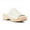 White, variant on XYD Women Clog Platform Heels Mules Open Toe Woven Sandals Backless Summer Retro Outing Weekend Shoes Size 7 Green