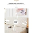 thumbnail image 3 of Gray 200cm(200-220) Headboard Cover Protector Headboard Cover Solid Design Headboard Cover Removable Washable Headboard Bedroom, 3 of 4