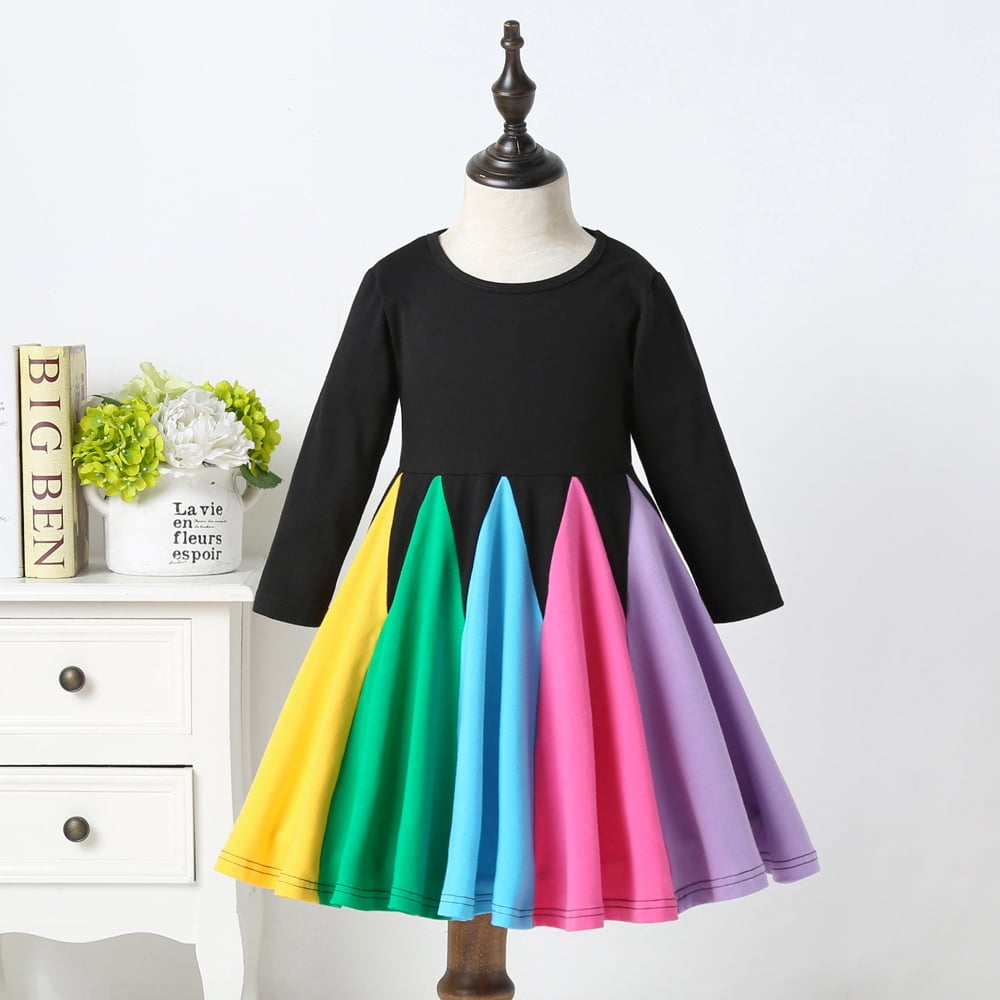 walmart rainbow dress