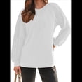 thumbnail image 2 of Camisas de Larga para Mujer, Blusas de Encaje, Ropa Informal de Negocios, Moda de Otoño, Blusas Tejidas Y2k M, 2 of 8