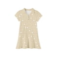 thumbnail image 5 of Girls Short Sleeve Polos Dress with Pockets Back to School Uniform Summer Casual Flowy Dresses, 5 of 5