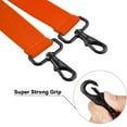 thumbnail image 2 of Buyless Fashion 2 pack Suspenders for Men - 48" Adjustable Straps 1 1/4" - X Back with Black Hooks - 5141-2-Orange, 2 of 7