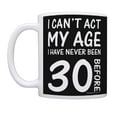thumbnail image 3 of ThisWear 30th Birthday Gifts for All Can't Act My Age Never Been 30 11 ounce 2 Pack Coffee Mugs Black, 3 of 5