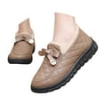 thumbnail image 2 of YLYL Women's Winter Shoes Fur Lined Non Slip Comfort Warm Indoor Outdoor Moccasins Shoes, 2 of 9