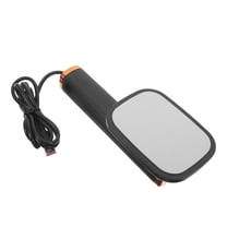 KALLORY  Handheld USB Iron, Compact and Versatile, Ideal for Travel and Home, Black