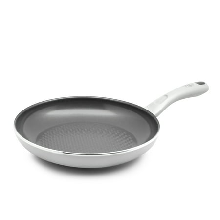 GreenLife Air Fryer Healthy Ceramic Non-Stick 9.5-Inch Open Frying Pan, (Best Healthy Frying Pan)