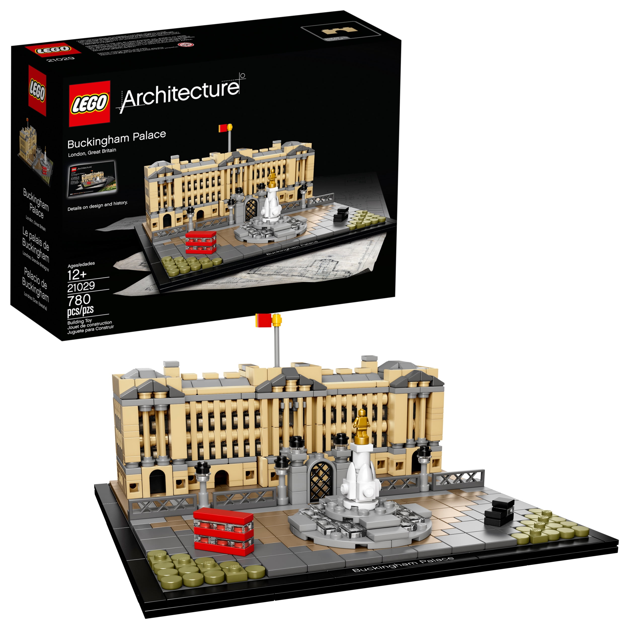 386 Pieces for sale online LEGO Architecture Arc De Triomphe Building Kit 21036 