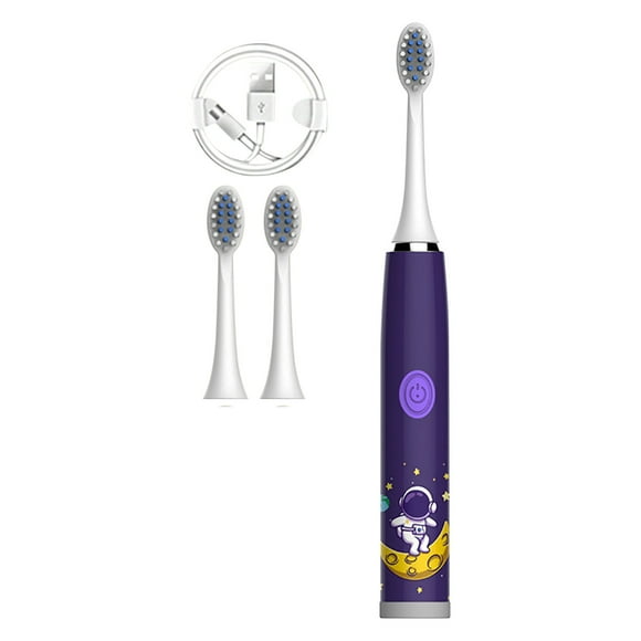Cepillos de dientes eléctricos Cepillo de dientes para niños Cerdas suaves IP7 Vibración Recargable Cepillo de dientes en forma de U Cepillo eléctrico