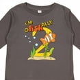thumbnail image 4 of Inktastic I'm O-fish-ally Two- Cute Clownfish Second Birthday Boys or Girls Long Sleeve Toddler T-Shirt, 4 of 5