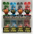 thumbnail image 4 of Figurita de reparador de coches Rat Fink, figura de Anime de rata con cabeza agitada, cultura locomotora, Escuela antigua, juguete de tendencia de 17cm, decoración de escritorio, regalos de muñecas, 4 of 5
