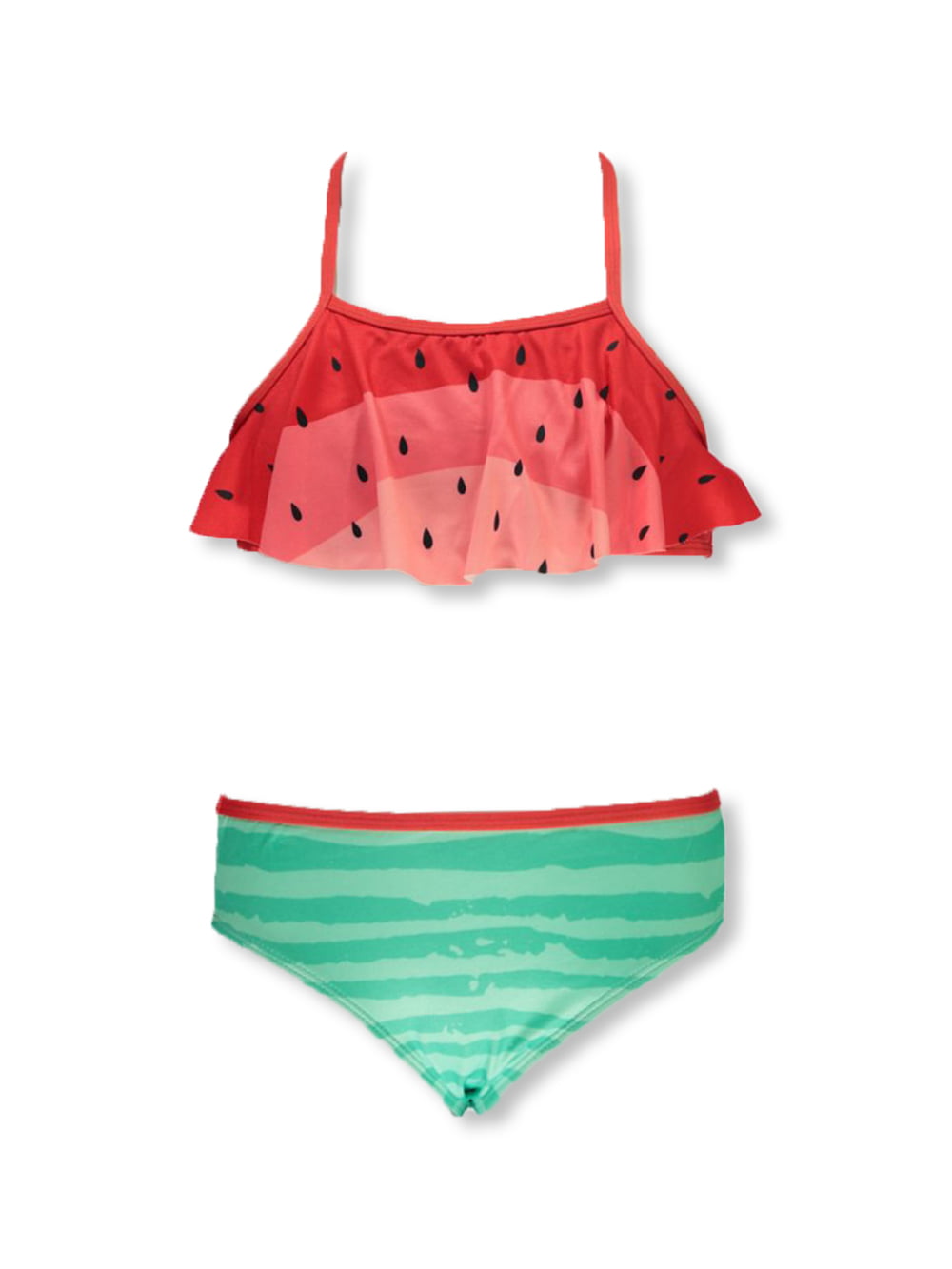 Arabische Sarabo Maken Harnas Pink Platinum Girls' 2-Piece Watermelon Swimsuit - red, 5 - 6 (Little  Girls) - Walmart.com