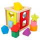 thumbnail image 1 of Juguete clasificador de formas de madera para niños pequeños, multicolor, L: 5,9, ancho: 4,8, alto: 6,7 pulgadas ER, 1 of 3