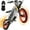 Black, variant on QEASET Electric Dirt Bike, 3000W (Peak Power) 48V, All Terrain Motorized Dirt Bikes, Cool Gifts, White