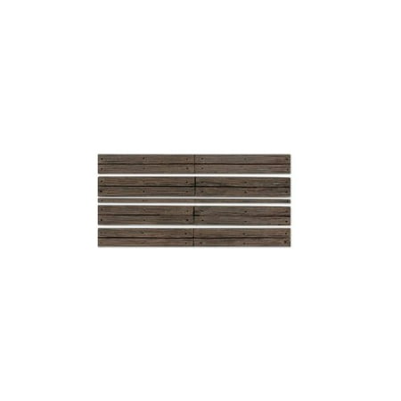 Scale Wood Grade Crossing - Woodland Scenics - Wood Grade Crossings -- pkg(2) - O - C1145