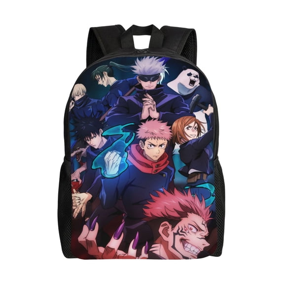 Ju-jutsu Gojo Kai-sen Backpacks Travel Laptop Backpack Lightweight Bookbags Casual Daypack