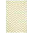 thumbnail image 2 of Safavieh Dhurries Bentley Geometric Area Rug, Green/Ivory, 6' x 9', 2 of 11