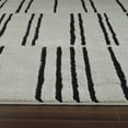 thumbnail image 6 of Rug Branch Domus Abstract Indoor Area Rug, Cream Black - 4'x6', 6 of 7