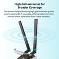 thumbnail image 3 of TP-Link Tarjeta de Red Bluetooth Archer TX20E  WiFi, 3 of 6
