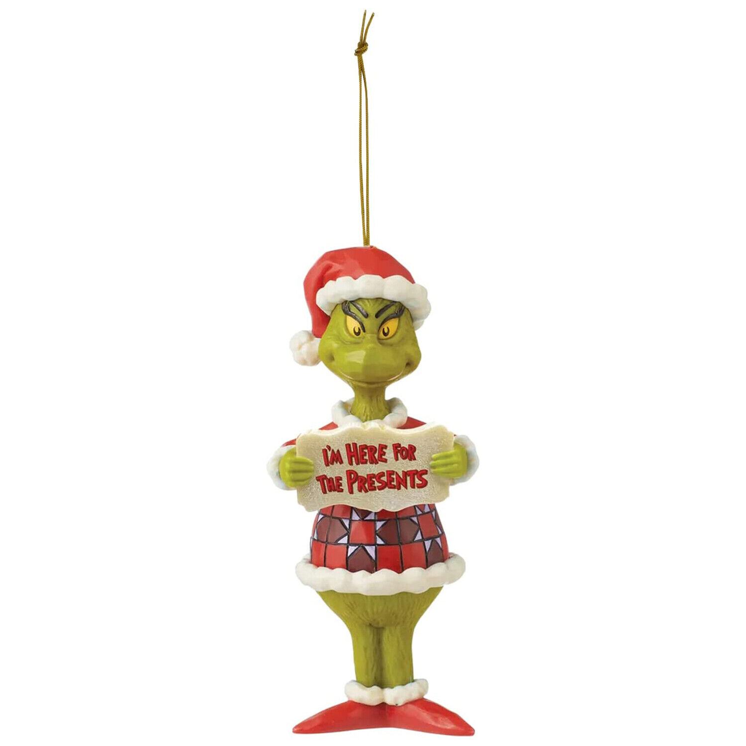 Merry Christmas Grinch Ornaments Xmas Tree Hanging Decoration Figure