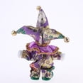 thumbnail image 4 of de Retro Coleccionables, 16 Cm Muñeca de Arlequín de Cerámica Y Ropa Hermosa, Decoración de Exhibición de Halloween Hugo Payaso de muñecas de porcelana, 4 of 7