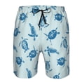 thumbnail image 3 of Goofa Turtle Printed Mens Swim Trunks Summer Quick Dry Short Beach Swimwear Bathing Suits-X-Large, 3 of 9