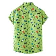 thumbnail image 2 of TAIAOJING Summer Men's Shirts Mens Hawaiian Beach Short Sleeve Pocket Button Down Blouse Shirt, 2 of 5