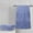 Blue, variant on Qonioi Snowflake Velvet Bath Towel, Highly Absorbent Non Shedding Hair Towel, Luxury Soft Bathrobe Towel for Home Salon Sauna Spa