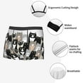 thumbnail image 6 of Kll Colors Cats Men'S Cotton Boxer Briefs Underwear-Xx-Large, 6 of 9