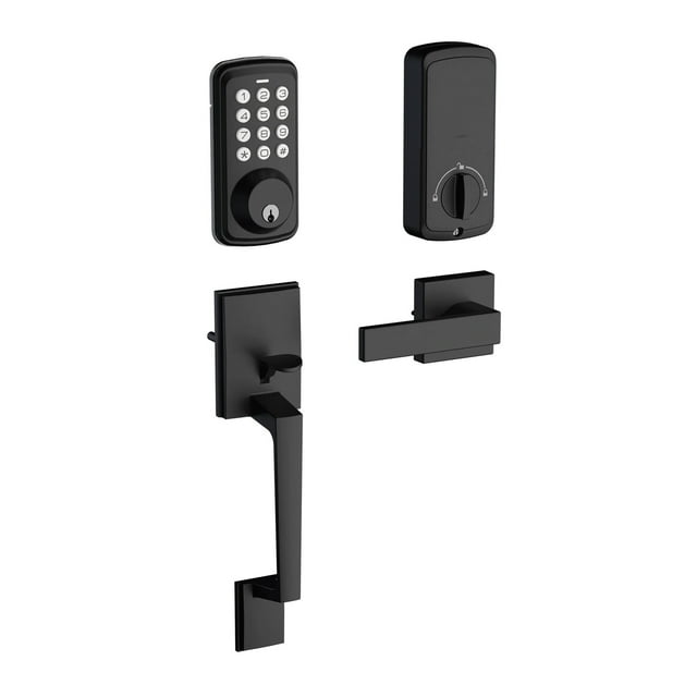 Smart Keypad Door Lock Set -Two-Door Knob Touch Fingerprint Password Lock-Keyless Entry Door Lock
