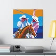 thumbnail image 3 of Rodeo Riders Boldly - Canvas, 3 of 10