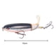 thumbnail image 3 of Pesca Señuelos de pesca de hélice 10cm Fake Topwater Tail Artificial Hard Bait (Plata), 3 of 5