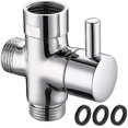 thumbnail image 1 of Système d'Adaptateur de Douche à Valve à Interrupteur 3 Voies Pièce de Rechange, 1 of 5