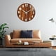 thumbnail image 3 of Reloj de pared luminoso 25cm Relojes de pared con pilas de silencioso sin tictac para decoración / cocina / oficina / Números clásicos perfecl reloj de pared silencioso, 3 of 8