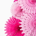 thumbnail image 4 of Easy Joy 12pcs Pink Party Decorations Hanging Paper Fans for Valentine's Day Birthday Wedding Decoration, 4 of 7