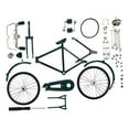thumbnail image 2 of Kokiya Retro Bike Model Tabletop Decor Simulation Delicate Mountain Bike Detachable for detachable green, 2 of 7