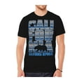 thumbnail image 1 of T-Shirt Noir Motif Tribal Bleu République de Californie - 3TG, 1 of 1