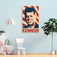 thumbnail image 4 of 35th President of The United States John F. Kennedy Poster Home Decor Poster Wall Art Hanging Picture Print Bedroom Decorative Painting Posters Room Aesthetic 12x18inch(30x45cm), 4 of 6