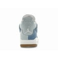 thumbnail image 4 of Jordan Women's 4 Retro TEX Denim Worn Blue Basketball Shoes, from StockX, 4 of 5