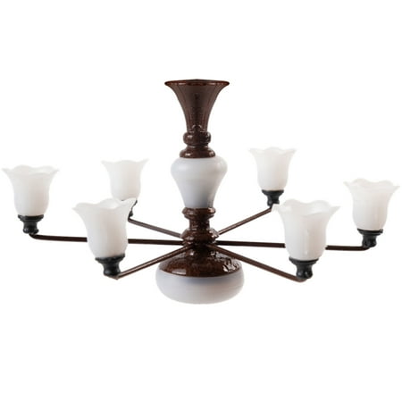 

Guangmc Miniature LED Chandelier Ceiling Lamp for Home Decor