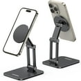 thumbnail image 1 of UGREEN Magnetic Phone Stand Compatible with MagSafe iPhone Stand for Desk Ergonomic Design Adjustable, Aluminum Cell Phone Stand Compatible, 1 of 9