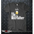 thumbnail image 2 of BEER FATHER Beer Shirt Beer Lover Gift Vintage Dad Gifts Mens T-Shirt Black Small, 2 of 2