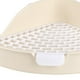 thumbnail image 4 of Caja de arena para conejos Yuyangstore Bandeja de arena para conejos 2 Uds Blanco y Amarillo, 4 of 8