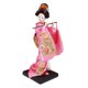 thumbnail image 4 of Muñeca geisha japonesa étnica, figura coleccionable, adorno de 23 cm, estatua artesanal de mujer, muñeca kimono para mesa, estante, regalo para niños Estilo E, 4 of 8