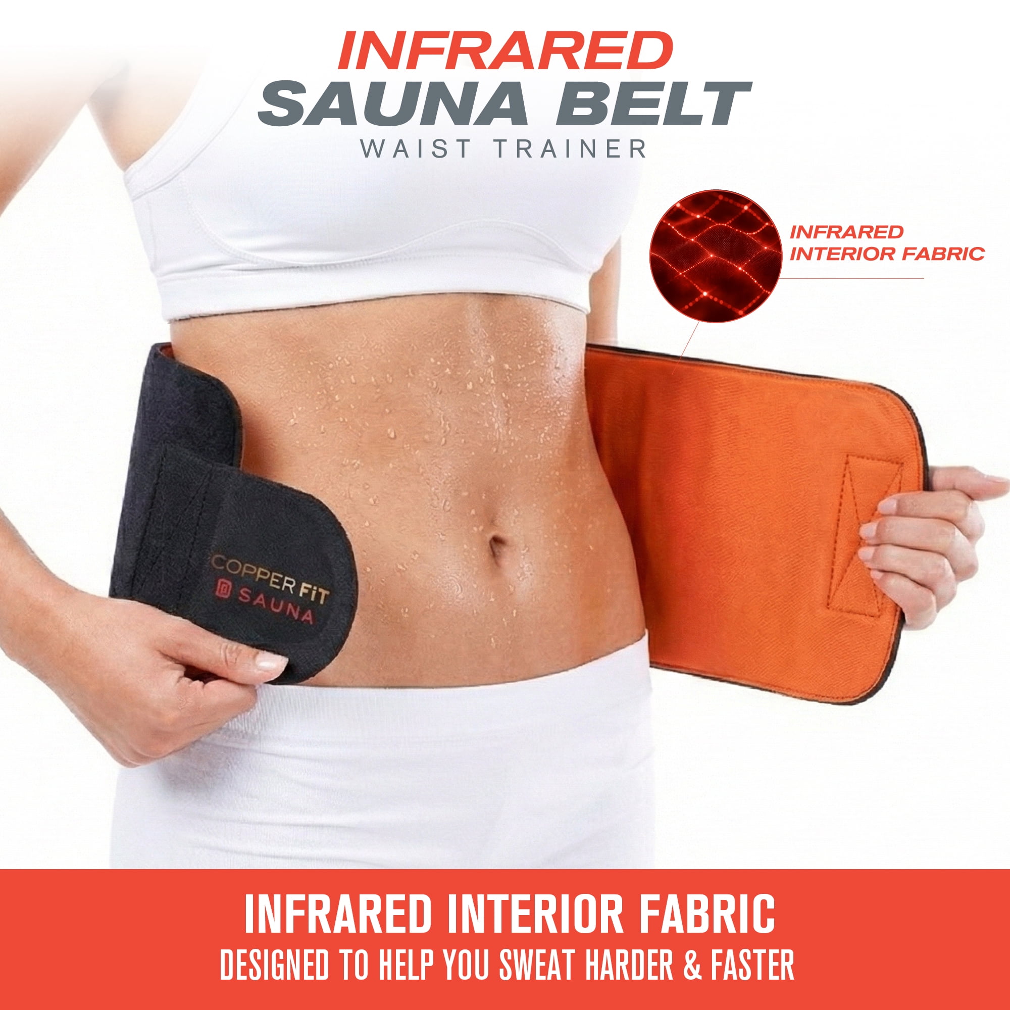 Copper Fit Sauna Belt S/M