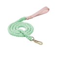 thumbnail image 1 of Dog Rope with Soft Leather Handle Thick Dog Lead Leash for Large Medium Small Dogs (Mint Green, 150cm*1.2cm), 1 of 7